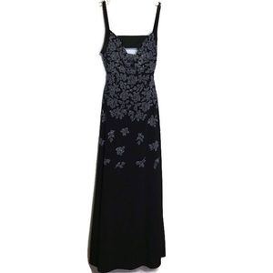 Vintage Betsy & Adam Beaded Formal Dress